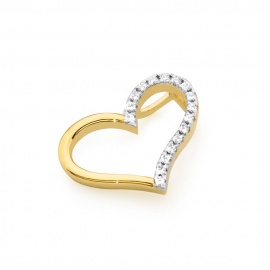 Zawieszka Z0026 Diament żółte złoto