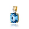 Zawieszka Z0400 Topaz Swiss 2,40ct żółte złoto