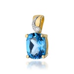 Zawieszka Z0400 Topaz Swiss 2,40ct żółte złoto