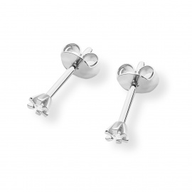 Kolczyki K0029 Diament 2 x 0,02ct białe złoto