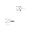 Kolczyki K0066 Diament 2 x 0,04ct białe złoto