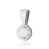 Zawieszka Z0294 Diament 0,10ct białe złoto
