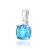 Zawieszka Z0003 Topaz Swiss 1,10ct białe złoto