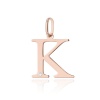 Zawieszka Z0069 Diament 0,005ct - litera K - różowe złoto