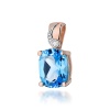 Zawieszka Z0400 Topaz Swiss 2,40ct różowe złoto