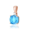 Zawieszka Z0003 Topaz Swiss 1,10ct różowe złoto