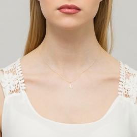 Zawieszka Z0069 Diament 0,005ct - litera A - żółte złoto