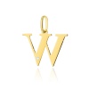 Zawieszka Z0069 Diament 0,005ct - litera W - żółte złoto