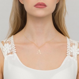 Zawieszka Z0070 Diament 0,005ct - litera A - żółte złoto