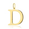Zawieszka Z0070 Diament 0,005ct - litera D - żółte złoto