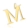 Zawieszka Z0070 Diament 0,005ct - litera M - żółte złoto