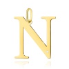 Zawieszka Z0070 Diament 0,005ct - litera N - żółte złoto