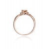 Pierścionek W0019 Morganit 0,40ct różowe złoto