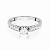 Pierścionek W0198 Diament Laboratoryjny 0,30ct białe złoto