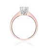 Pierścionek W0220 Diament Laboratoryjny 0,70ct różowe złoto