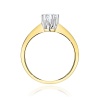 Pierścionek W0220 Diament Laboratoryjny 0,70ct żółte złoto