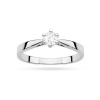 Pierścionek W0229B Diament Laboratoryjny 0,30ct białe złoto