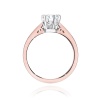 Pierścionek W0234 Diament Laboratoryjny 1,00ct różowe złoto
