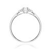 Pierścionek W0428 Diament Laboratoryjny 0,10ct białe złoto