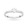 Pierścionek W0459 Diament Laboratoryjny 0,25ct białe złoto