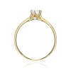 Pierścionek W0499 Diament Laboratoryjny 0,25ct żółte złoto