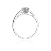 Pierścionek W0055 Diament 0,04ct białe złoto