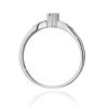 Pierścionek W0613 Topaz Swiss 0,15ct białe złoto