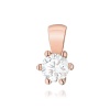 Zawieszka Z0222 Diament Laboratoryjny 0,30ct różowe złoto