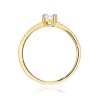 Pierścionek W0582 Diament 0,30ct żółte złoto