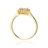 Pierścionek W0572 Morganit 0,40ct żółte złoto