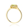 Pierścionek W0572 Oliwin 0,60ct żółte złoto