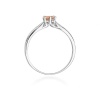 Pierścionek W0074 Morganit 0,40ct białe złoto
