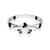 Pierścionek W0155 Diament 0,23ct białe złoto