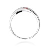 Pierścionek W0156 Rubin 0,15ct białe złoto