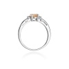 Pierścionek W0010 Morganit 0,40ct białe złoto