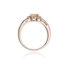 Pierścionek W0010 Morganit 0,40ct różowe złoto