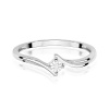 Pierścionek W0631 Diament 0,01ct białe złoto