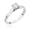 Pierścionek W0526 Diament Laboratoryjny 0,50ct białe złoto