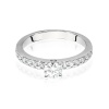 Pierścionek W0534 Diament Laboratoryjny 0,50ct białe złoto