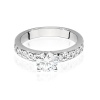 Pierścionek W0534 Diament Laboratoryjny 0,70ct białe złoto