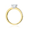 Pierścionek W0534 Diament Laboratoryjny 0,70ct żółte złoto