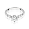 Pierścionek W0539 Diament Laboratoryjny 0,70ct białe złoto