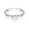 Pierścionek W0540 Diament Laboratoryjny 0,40ct białe złoto