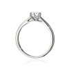 Pierścionek W0540 Diament Laboratoryjny 0,40ct białe złoto