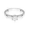 Pierścionek W0540 Diament Laboratoryjny 0,50ct białe złoto