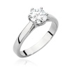Pierścionek W0540 Diament Laboratoryjny 0,70ct białe złoto