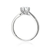 Pierścionek W0540 Diament Laboratoryjny 0,70ct białe złoto