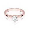 Pierścionek W0540 Diament Laboratoryjny 0,70ct różowe złoto