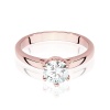 Pierścionek W0540 Diament Laboratoryjny 1,00ct różowe złoto