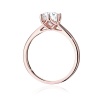 Pierścionek W0540 Diament Laboratoryjny 1,00ct różowe złoto